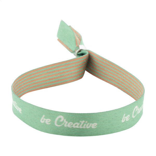 Bracelet festival en RPET SuboWrist Alloy