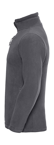 Men's Full Zip Outdoor Fleece - Black / XS
