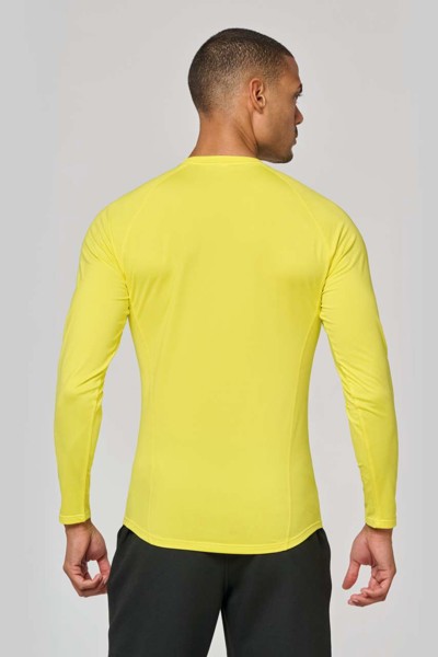 Sportska majica kratkih rukava s dugim rukavima za odrasle - White / XL