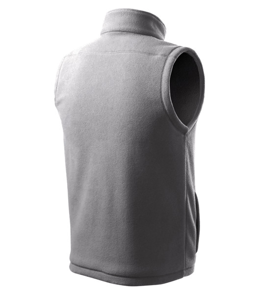 Fleece Vesta Unisex Rimeck® Next - Ocelově Šedá / M