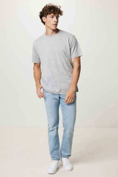 Tričko Iqoniq Kakadu relaxed fit z recykl. bavlny - Heather Grey / XS