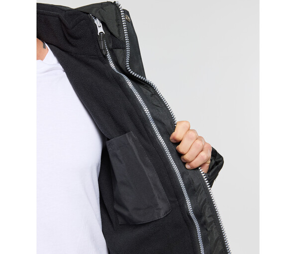 Parka 3 en 1 avec blouson amovible - BLACK / S