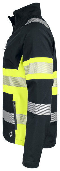 6442 WINDBREAKER Hi VIZ YELLOW/BLACK 3XL