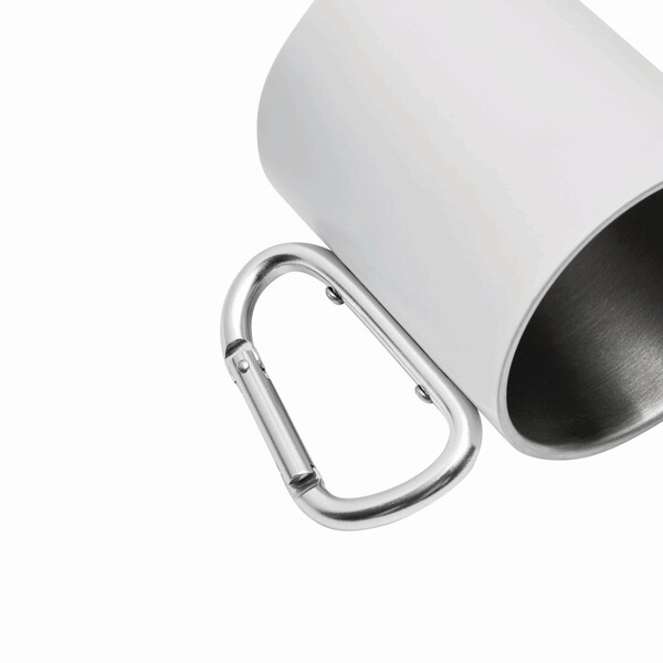 Stainless Steel Mug Deep Valley - White