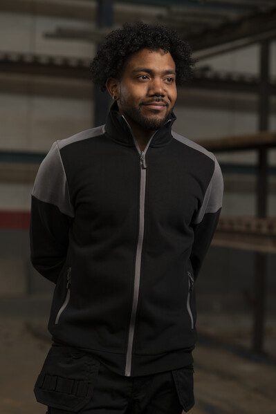Printer Prime Sweatvest Black/Anthra 3XL