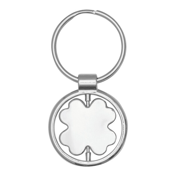 Key Ring Spinning Clover Leaf