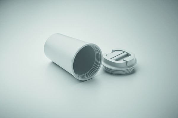 Gobelet double paroi 350ml Beibaku - Blanc