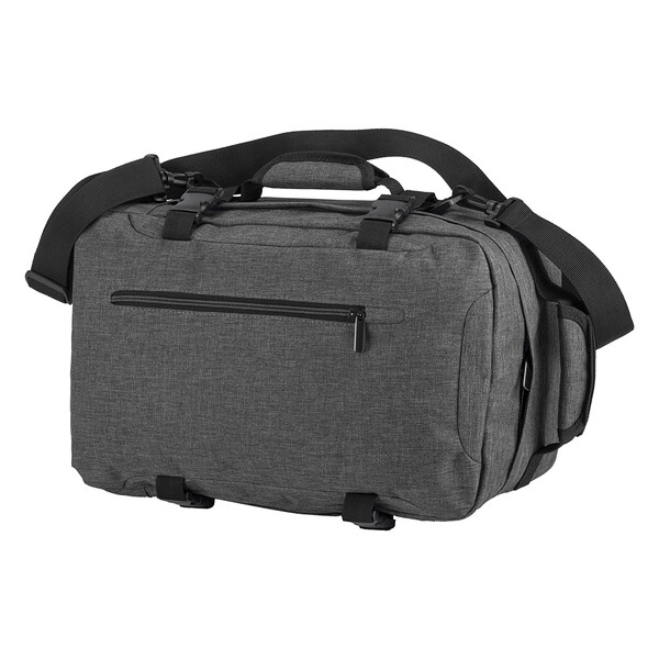 900D Melange Polyester Pc (15") σακίδιο πλάτης/τσάντα. - Grey