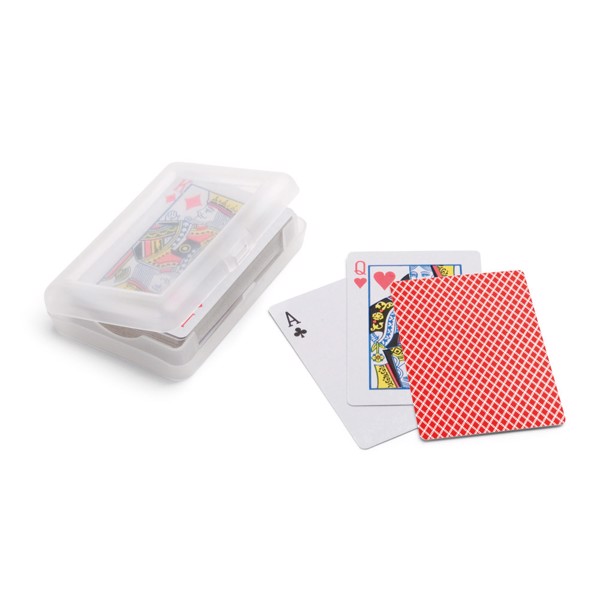 JOHAN. Pack of 54 cards - Red