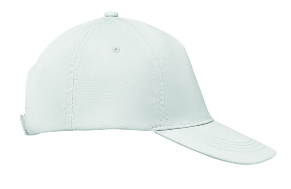 5 paneles baseball sapka Buzz - Fehér