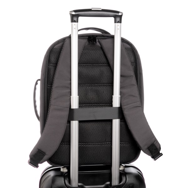 Xd Xclusive laptop backpack rPET, 15.6 inch - Black