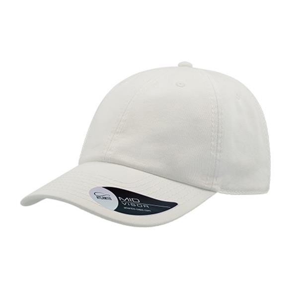 Boné Dad Hat, 100% Algodão Lavado Chino - Branco