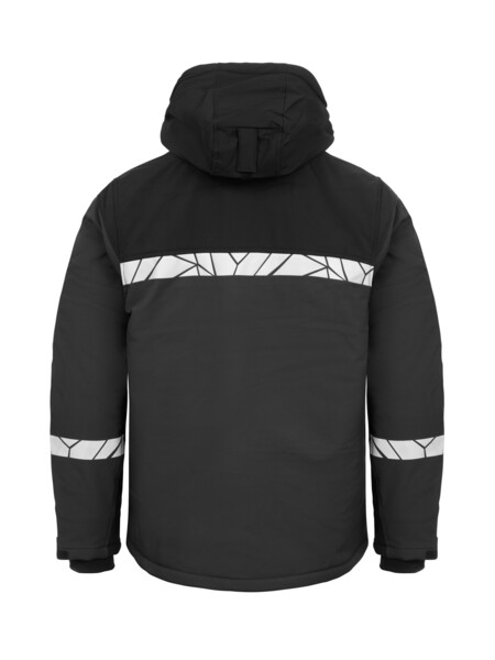 7413 SOFTSHELL JKT PADDED PGL Grey/Black S