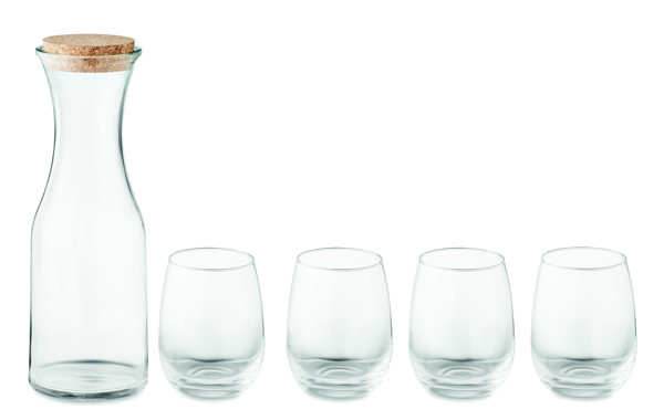 Set of recycled glass drink Piccadilly