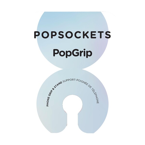 PopSockets® phone holder PopGrip Plant | Plant-based - transparent
