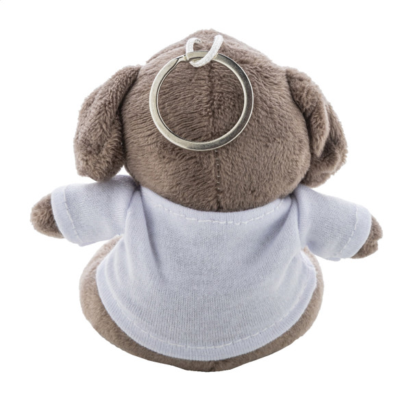 Plush Dog Keyring DogFob