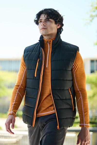 Navigate Thermal Bodywarmer - Black / Orange Pop / XL