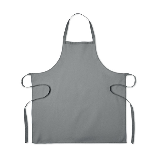 Recycled cotton Kitchen apron Cuina - Grey