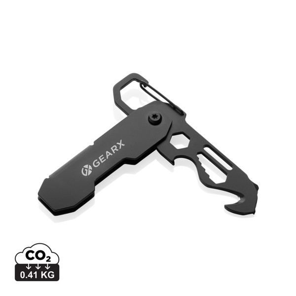 Gear X faltbares EDC-Werkzeug mit Karabinerhaken