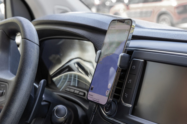 Acar RCS recycled plastic 360 degree car phone holder - Black