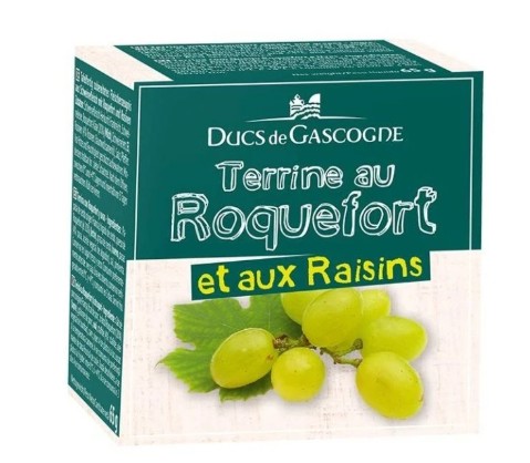 Terina so syrom Roquefort a hrozienkami