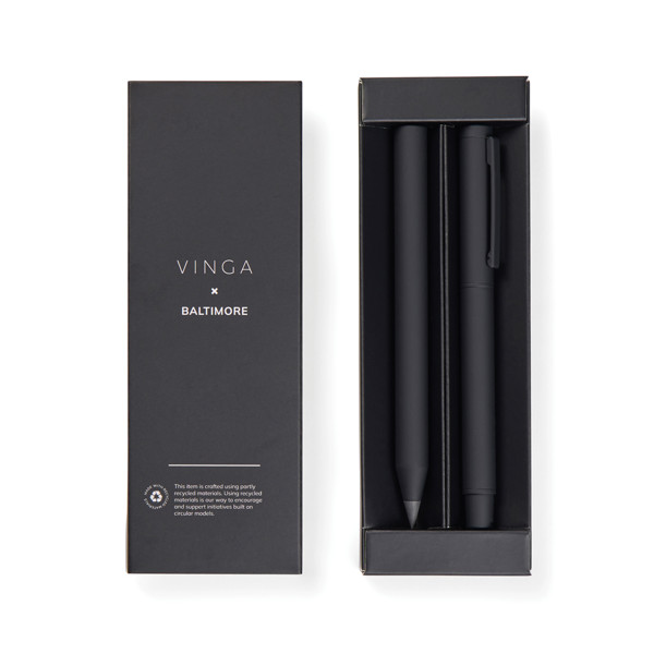 VINGA Baltimore RCS súprava pier - Čierna
