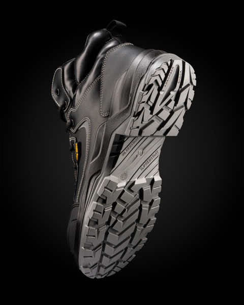 Zapato Laboral Iron - NEGRO/PLOMO / 48