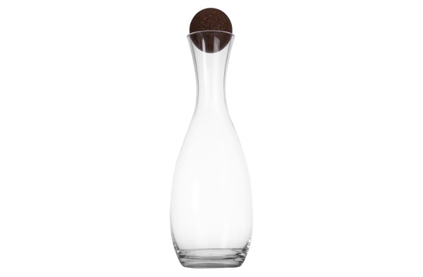 Sagaform Nature-karaffel med korkprop 1,5 liter