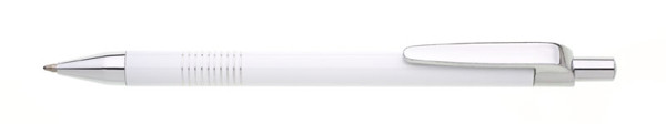 Lauria Metal Ballpoint Pen - White