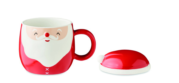 Caneca de cerâmica  370 ml Santa