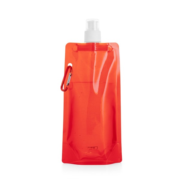 KWILL. 460 mL PE folding bottle - Red