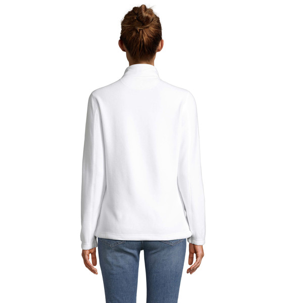NORTH WOMEN ZIPPED FLEECE - WhiteL