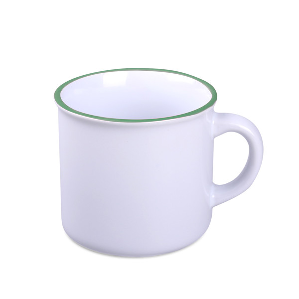 Loft Art keramična skodelica, 320 g - Zelena