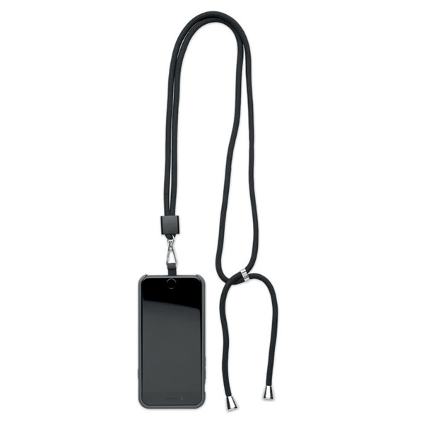 Nonette lanyard phone holder, RPET, 1500 mm
