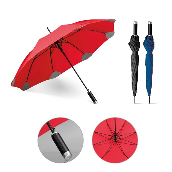 PULLA. Umbrella with automatic opening - Red