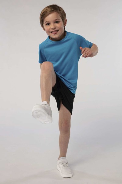 SOL'S SPORTY KIDS' - T-SHIRT ΜΕ ΜΑΝΊΚΙΑ RAGLAN - White / 12 years