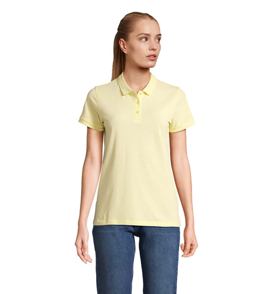 PLANET WOMEN polo 170g - Amarelo ClaroL