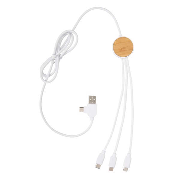 Ontario 6-v-1 kabel, 120 cm, reciklirani materiali