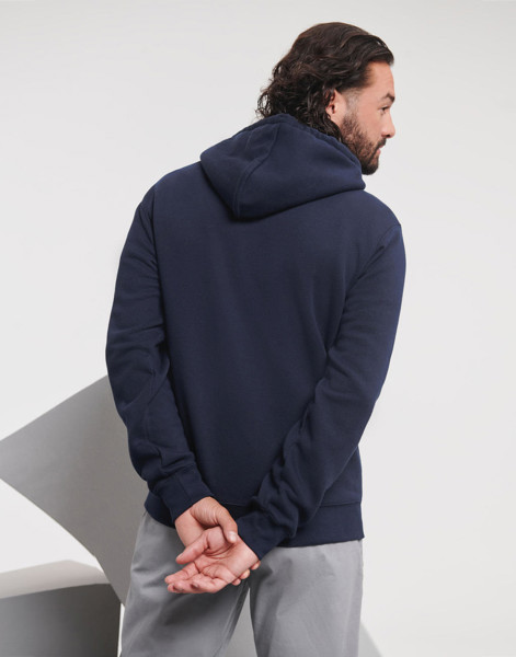 Men's Authentic Zipped Hood - White / S