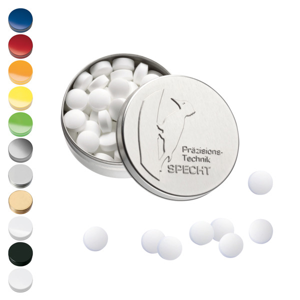 Xs Pocket Tin Emboss. Lid Stevia* Pepp.