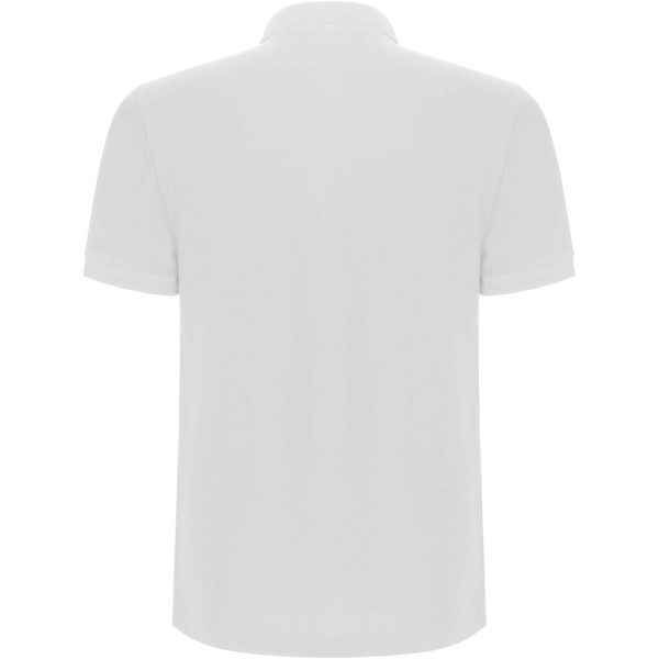 Polo Pegaso Premium à manches courtes pour homme - Blanc / 2XL