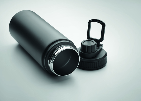 Garrafa de parede dupla 500 ml Mili - Preto