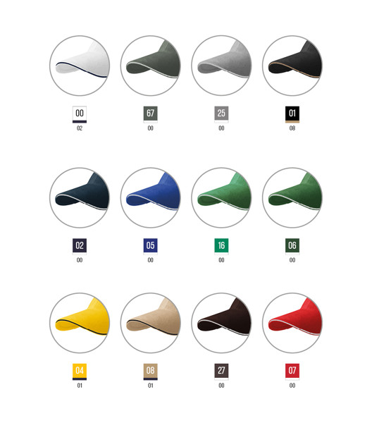  Unisex Malfini® Sandwich 6P NOKATS kork - Valge