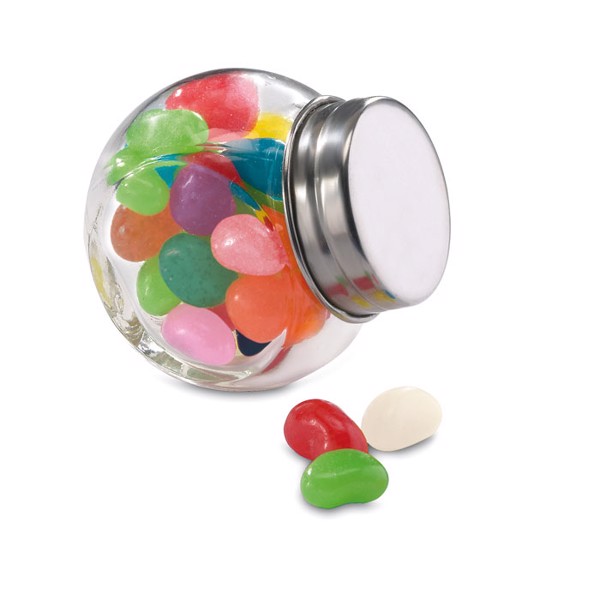 Beandy glass jar,jelly beans,40g candies