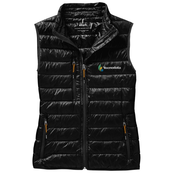 Fairview women's lightweight down bodywarmer - Solid black / XS