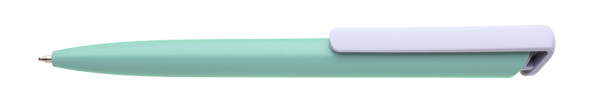 Boia Plastic Ballpoint Pen Green Foam - White