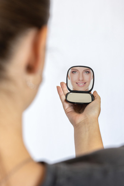 Make-up zrcátko Reflecta z RCS RPET - Černá