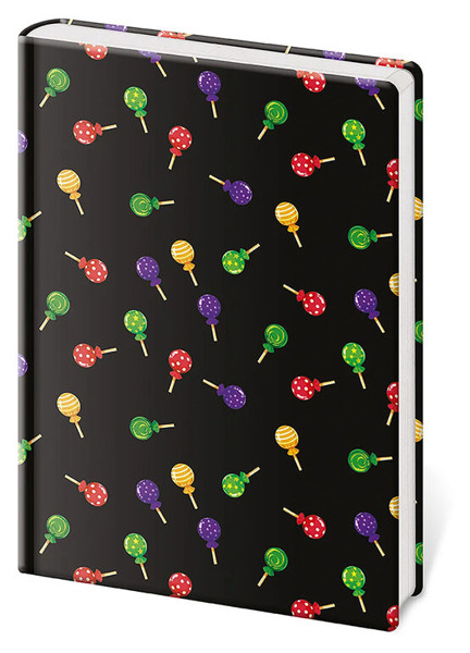 Notebook Vario lined L - Lollipop