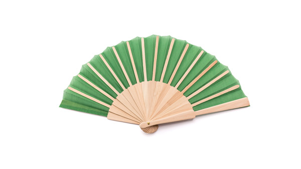 Hand Fan Folklore - White