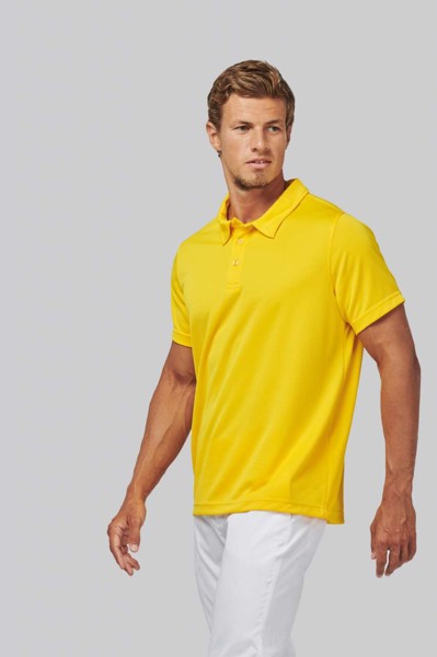 Muška polo majica kratkih rukava - Bijela / 2XL